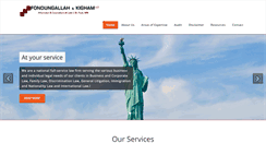 Desktop Screenshot of fondlaw.com